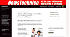 Desktop Screenshot of newstechnica.com